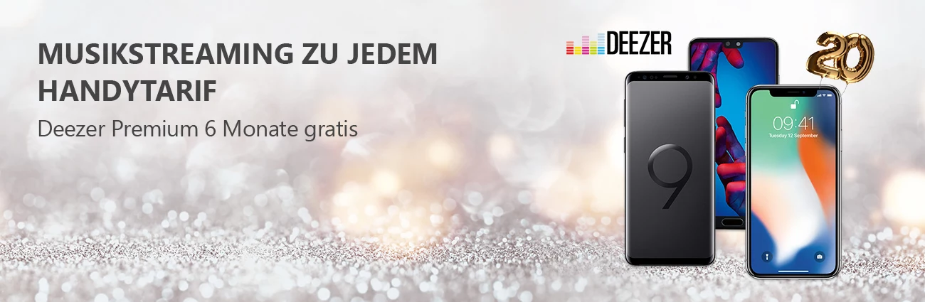 Deezer Header Deezer Header