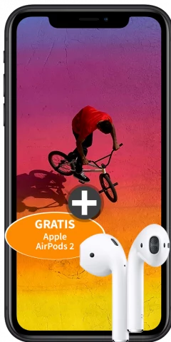 iphone XR airpods 2