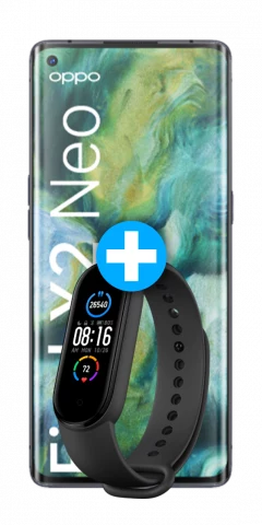 Oppo Find X2 Neo + Mi Band