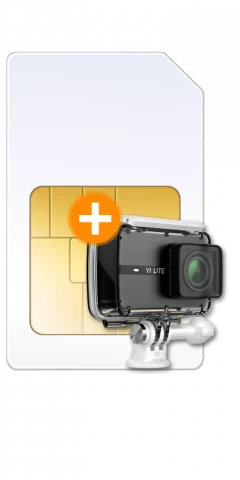 SIM-Karte mit Yi Actioncam