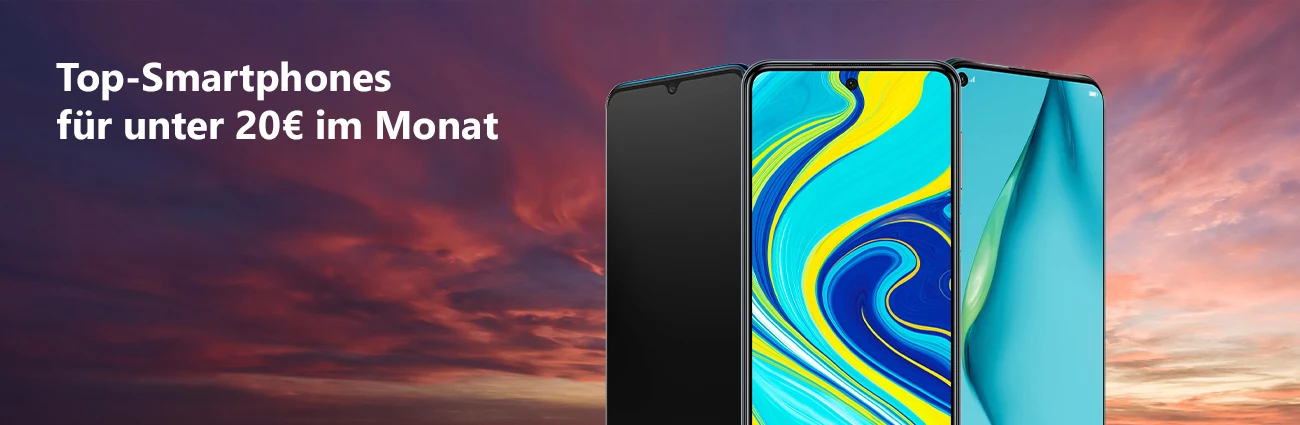 Top-Smartphones unter 20 € LP Top-Smartphones unter 20 € LP